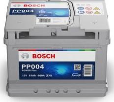 BOSCH 0 092 PP0 040 - Стартерная аккумуляторная батарея, АКБ unicars.by