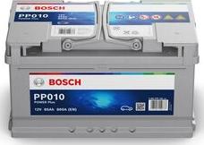 BOSCH 0 092 PP0 100 - Стартерная аккумуляторная батарея, АКБ unicars.by