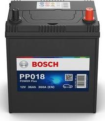 BOSCH 0 092 PP0 180 - Стартерная аккумуляторная батарея, АКБ unicars.by