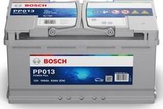 BOSCH 0 092 PP0 130 - Стартерная аккумуляторная батарея, АКБ unicars.by