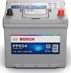 BOSCH 0 092 PP0 240 - Стартерная аккумуляторная батарея, АКБ unicars.by