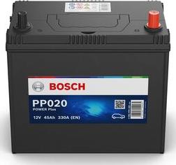 BOSCH 0 092 PP0 200 - Стартерная аккумуляторная батарея, АКБ unicars.by