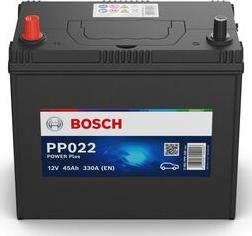 BOSCH 0 092 PP0 220 - Стартерная аккумуляторная батарея, АКБ unicars.by