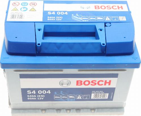 BOSCH 0 092 S40 040 - Стартерная аккумуляторная батарея, АКБ unicars.by