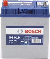 BOSCH 0 092 S40 190 - Стартерная аккумуляторная батарея, АКБ unicars.by