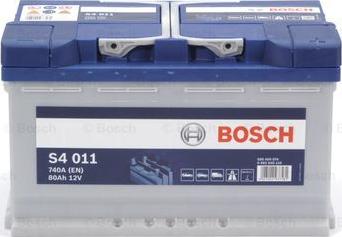 BOSCH 0 092 S40 110 - Стартерная аккумуляторная батарея, АКБ unicars.by