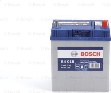 BOSCH 0 092 S40 180 - Стартерная аккумуляторная батарея, АКБ unicars.by