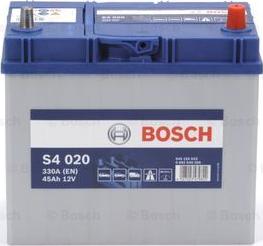 BOSCH 0 092 S40 200 - Стартерная аккумуляторная батарея, АКБ unicars.by