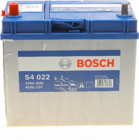 BOSCH 0 092 S40 220 - Стартерная аккумуляторная батарея, АКБ unicars.by