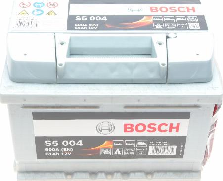 BOSCH 0 092 S50 040 - Стартерная аккумуляторная батарея, АКБ unicars.by