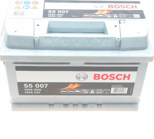 BOSCH 0 092 S50 070 - Стартерная аккумуляторная батарея, АКБ unicars.by