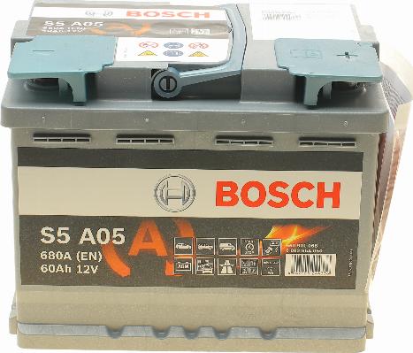 BOSCH 0 092 S5A 050 - Стартерная аккумуляторная батарея, АКБ unicars.by