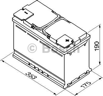 BOSCH 0 092 S60 020 - Стартерная аккумуляторная батарея, АКБ unicars.by