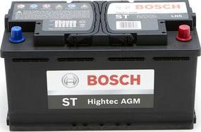 BOSCH 0 092 S67 119 - Стартерная аккумуляторная батарея, АКБ unicars.by