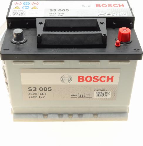 BOSCH 0 092 S30 050 - Стартерная аккумуляторная батарея, АКБ unicars.by