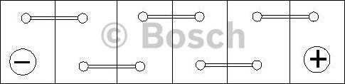 BOSCH 0 092 S50 010 - Стартерная аккумуляторная батарея, АКБ unicars.by