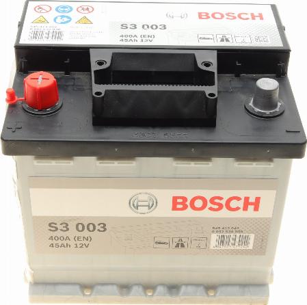 BOSCH 0 092 S30 030 - Стартерная аккумуляторная батарея, АКБ unicars.by