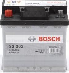 BOSCH 0 092 S30 030 - Стартерная аккумуляторная батарея, АКБ unicars.by