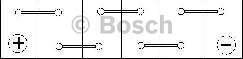 BOSCH 0 092 S30 030 - Стартерная аккумуляторная батарея, АКБ unicars.by