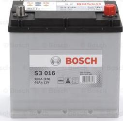 BOSCH 0 092 S30 160 - Стартерная аккумуляторная батарея, АКБ unicars.by