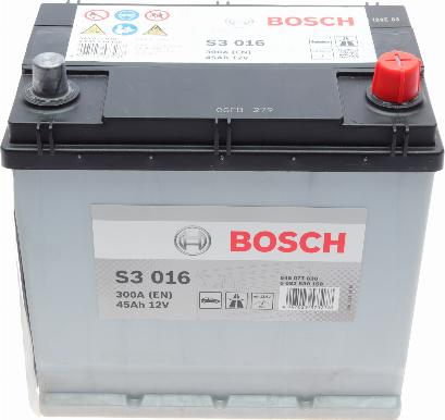 BOSCH 0 092 S30 160 - Стартерная аккумуляторная батарея, АКБ unicars.by