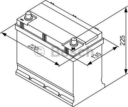 BOSCH 0 092 S30 160 - Стартерная аккумуляторная батарея, АКБ unicars.by