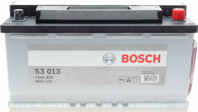 BOSCH 0 092 S30 130 - Стартерная аккумуляторная батарея, АКБ unicars.by