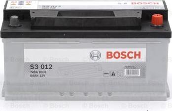 BOSCH 0 092 S30 120 - Стартерная аккумуляторная батарея, АКБ unicars.by