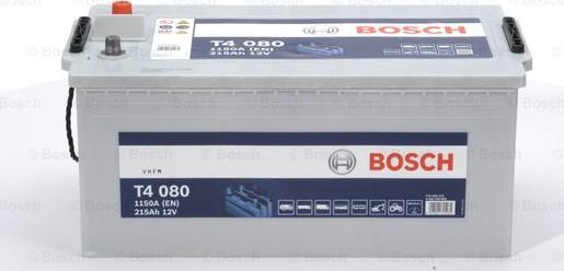 BOSCH 0 092 T40 800 - Стартерная аккумуляторная батарея, АКБ unicars.by