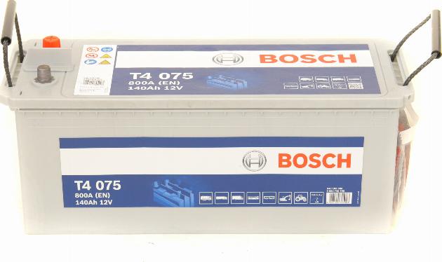 BOSCH 0 092 T40 750 - Стартерная аккумуляторная батарея, АКБ unicars.by