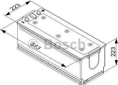 BOSCH 0 092 T40 780 - Стартерная аккумуляторная батарея, АКБ unicars.by