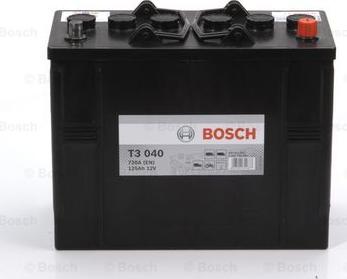 BOSCH 0 092 T30 400 - Стартерная аккумуляторная батарея, АКБ unicars.by