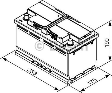 BOSCH 0 092 T30 130 - Стартерная аккумуляторная батарея, АКБ unicars.by