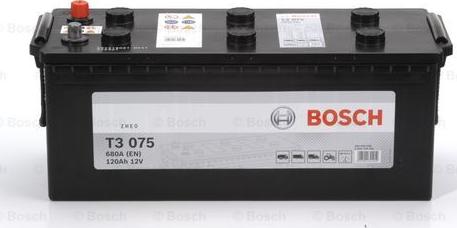 BOSCH 0 092 T30 750 - Стартерная аккумуляторная батарея, АКБ unicars.by