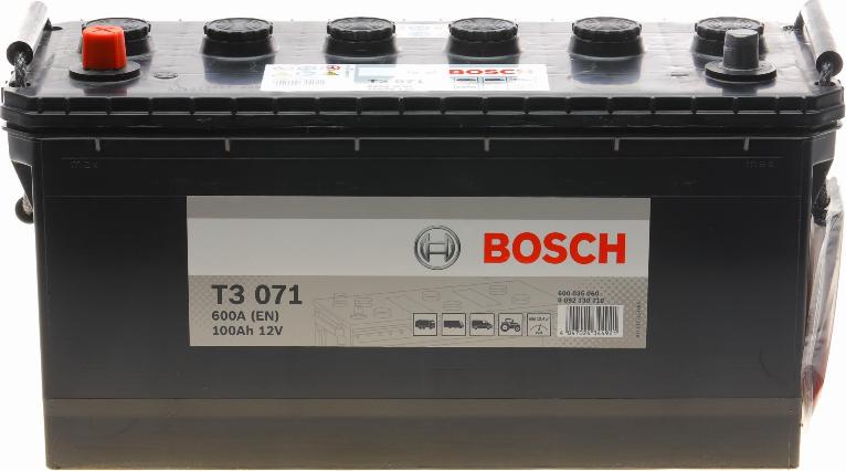 BOSCH 0 092 T30 710 - Стартерная аккумуляторная батарея, АКБ unicars.by