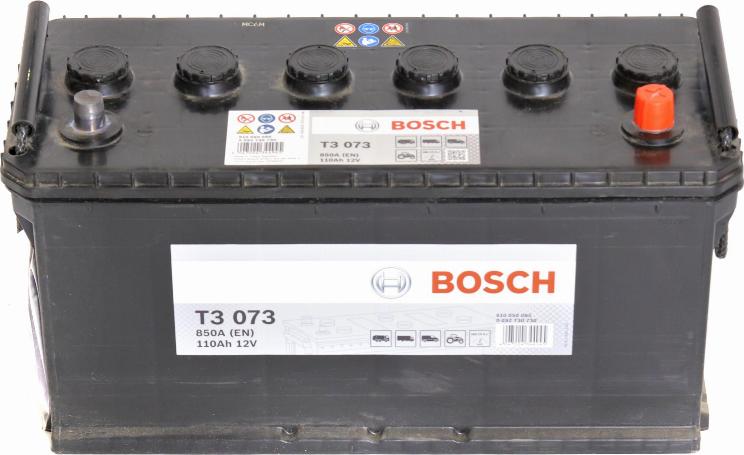 BOSCH 0 092 T30 730 - Стартерная аккумуляторная батарея, АКБ unicars.by