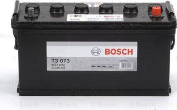 BOSCH 0 092 T30 730 - Стартерная аккумуляторная батарея, АКБ unicars.by