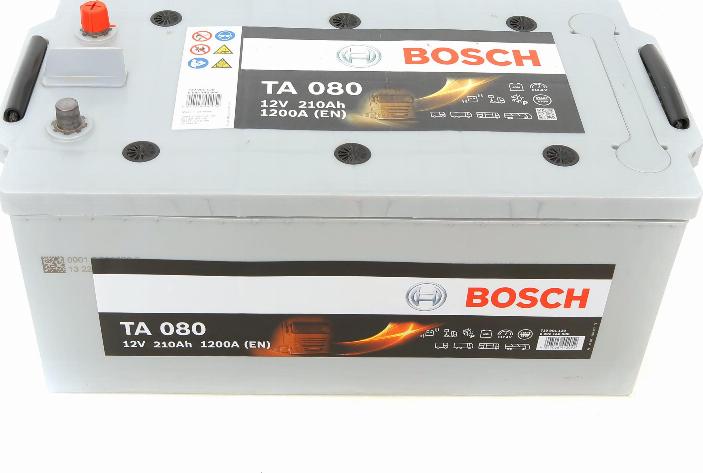 BOSCH 0 092 TA0 800 - Стартерная аккумуляторная батарея, АКБ unicars.by