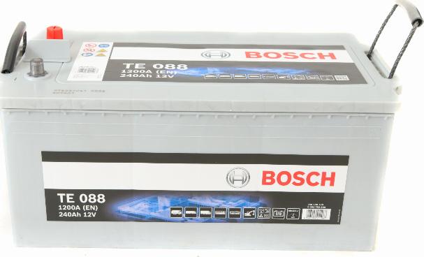 BOSCH 0 092 TE0 888 - Стартерная аккумуляторная батарея, АКБ unicars.by