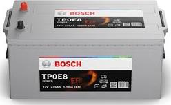 BOSCH 0 092 TP0 E88 - Стартерная аккумуляторная батарея, АКБ unicars.by