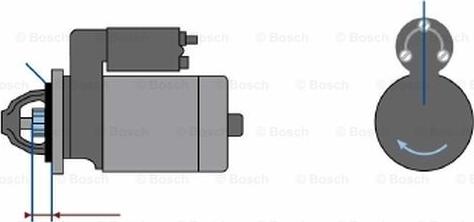 BOSCH 9 000 083 064 - Стартер unicars.by