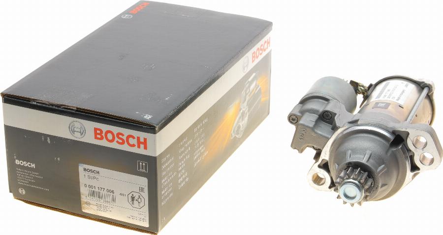 BOSCH 0 001 177 006 - Стартер unicars.by