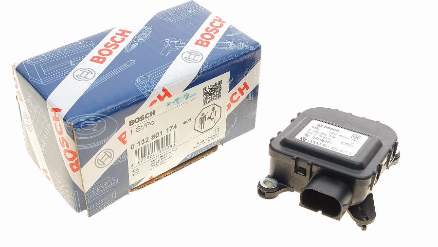 BOSCH 0 132 801 174 - Регулировочный элемент, актуатор, угол наклона фар unicars.by