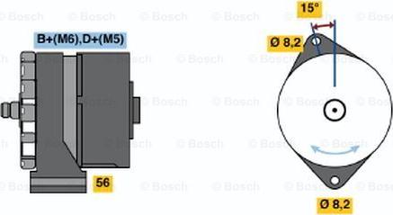 BOSCH 0 120 488 192 - Генератор unicars.by