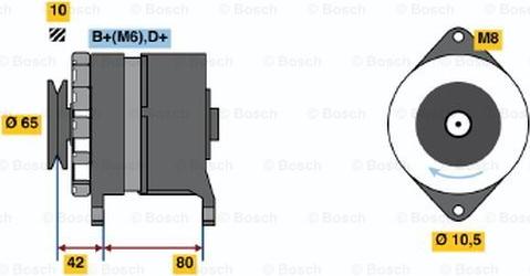 BOSCH 0 120 488 300 - Генератор unicars.by