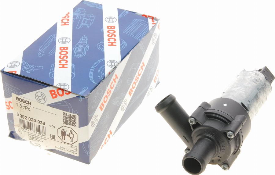 BOSCH 0 392 020 039 - Дополнительный водяной насос unicars.by