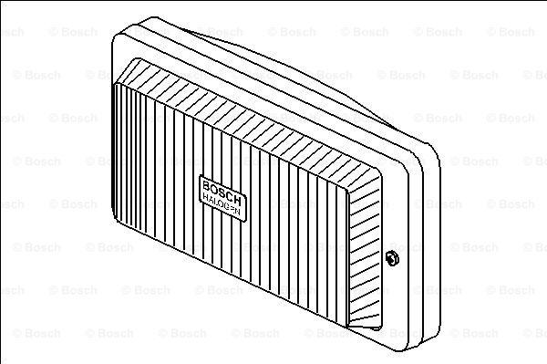 BOSCH 0 305 001 011 - Противотуманная фара unicars.by