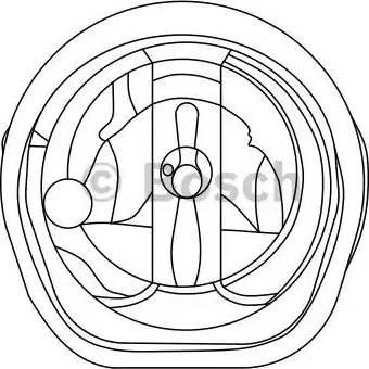 BOSCH 0318504009 - Фара дальнего света unicars.by