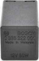 BOSCH 0 335 322 001 - Прерыватель указателей поворота unicars.by