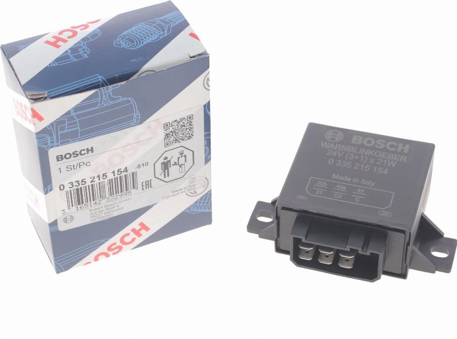 BOSCH 0 335 215 154 - Прерыватель указателей поворота unicars.by